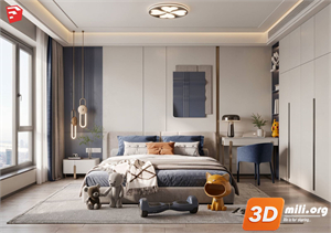 Children Room Scenes Skp FIles 